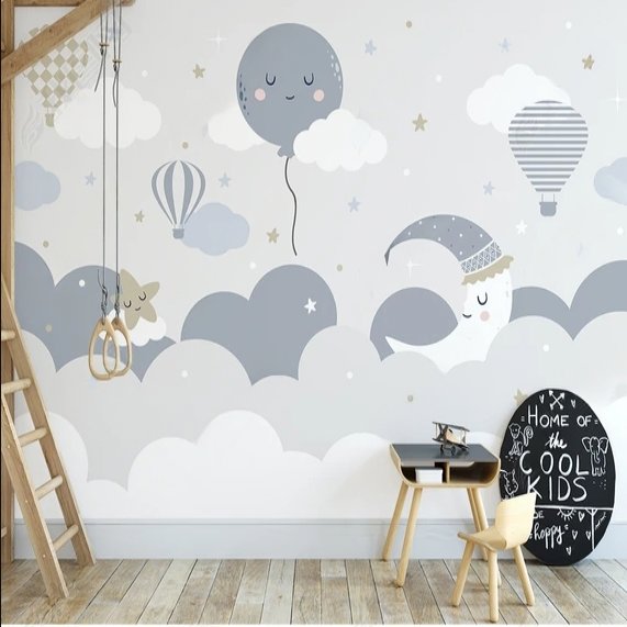 Papier Peint Nuage <br/> Rêve Flottant