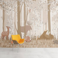 Thumbnail for Papier Peint Animaux <br/> Forêt d'Automne