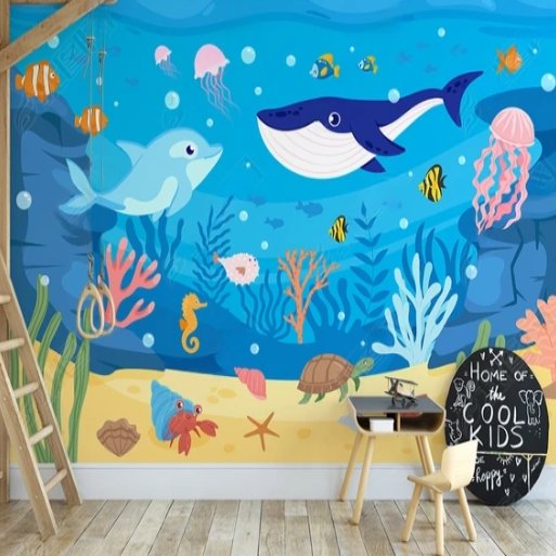 Papier Peint Marin <br/> Aventure Océanique