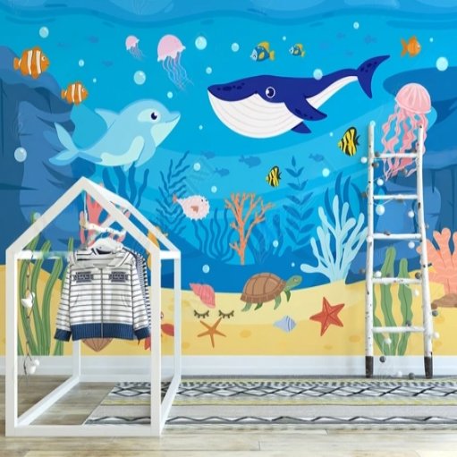 Papier Peint Marin <br/> Aventure Océanique