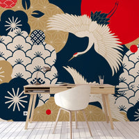 Thumbnail for Papier Peint Original Salon <br> Japonisant