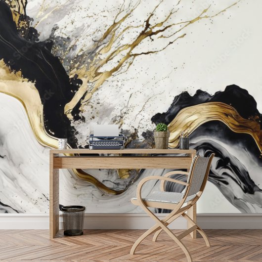 Papier Peint 3D Blanc