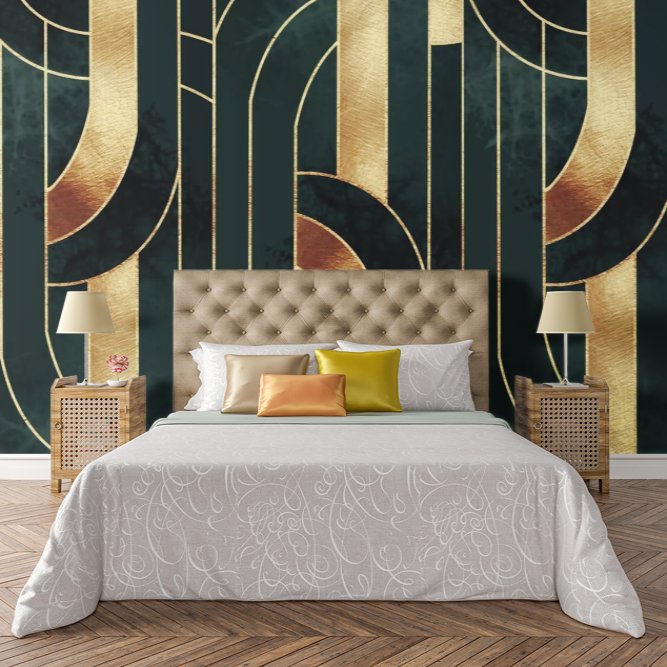 Papier Peint Tête De Lit Tendance