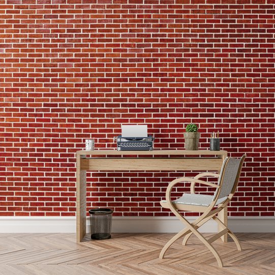 Papier Peint Briques Rouges