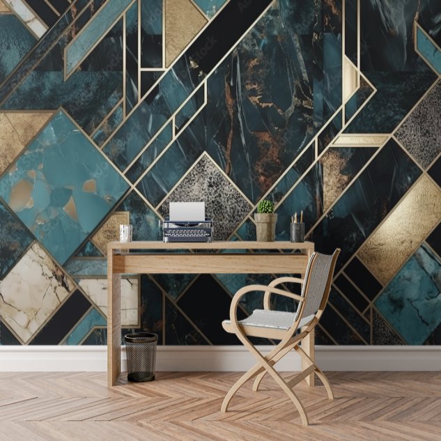 Papier Peint Style Art Deco