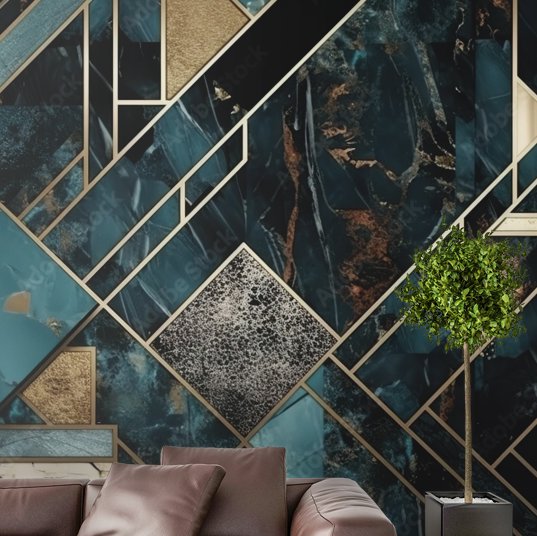 Papier Peint Style Art Deco