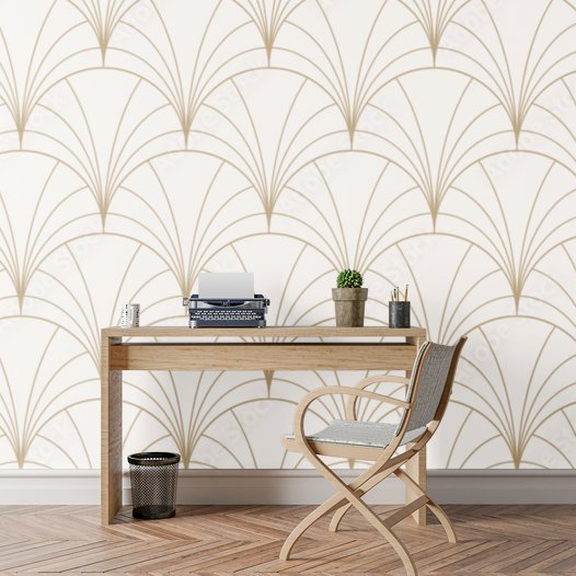Motif Art Deco Papier Peint