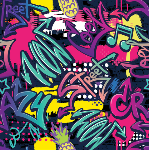 Graffiti Mur Chambre | Le Petit Intissé