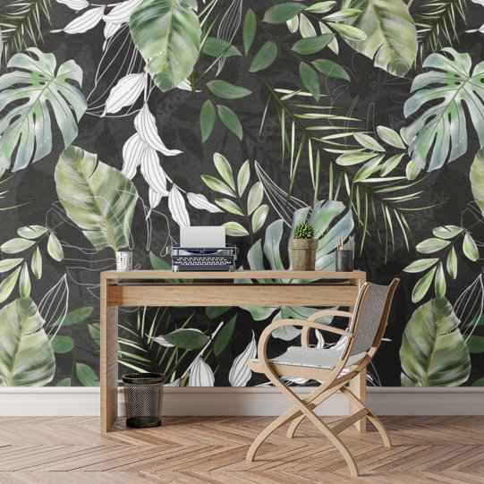 Papier Peint Tete De Lit Nature