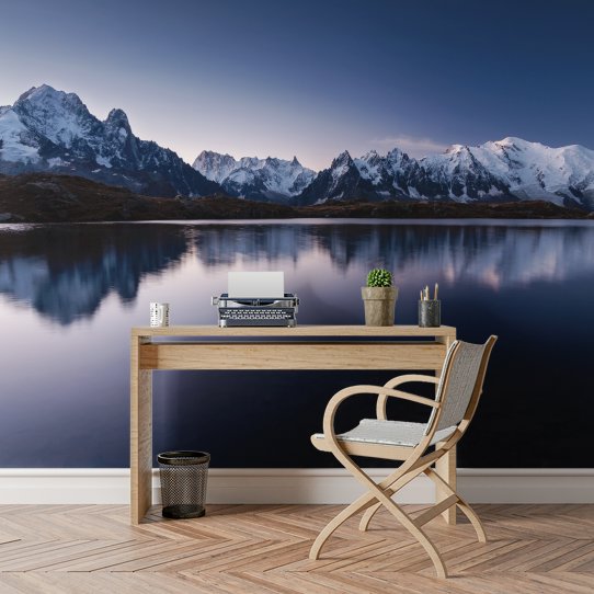 Papier Peint Nature Bleu