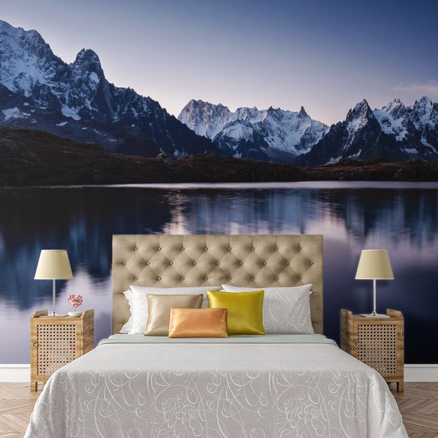 Papier Peint Nature Bleu