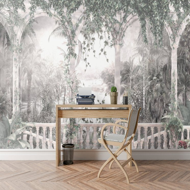 Papier Peint Foret Panoramique