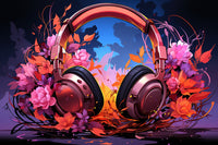 Thumbnail for Papier Peint Musique <br/> Décor Symphonie Florale