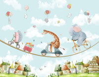 Thumbnail for Papier Peint Animaux <br/> Acrobates Aériens