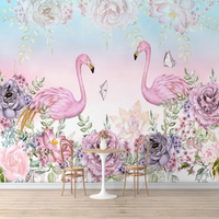 Thumbnail for Papier Peint Flamant Rose Enfant | Le Petit Intissé