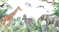Thumbnail for Papier Peint Animaux <br/> Panoramique Jungle Sauvage