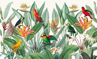 Thumbnail for Papier Peint Oiseaux <br/> Evasion Tropicale