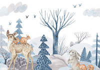 Thumbnail for Décoration chambre enfant animaux forêt | Le Petit Intissé