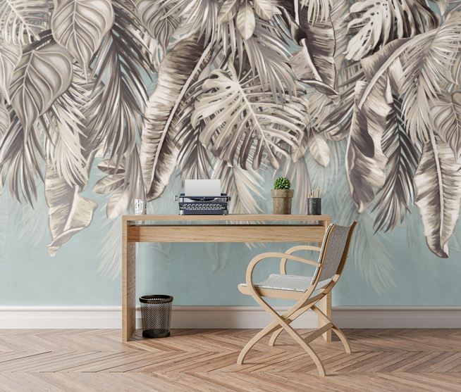 Papier Peint Chambre Adulte Feuillage | Le Petit Intissé