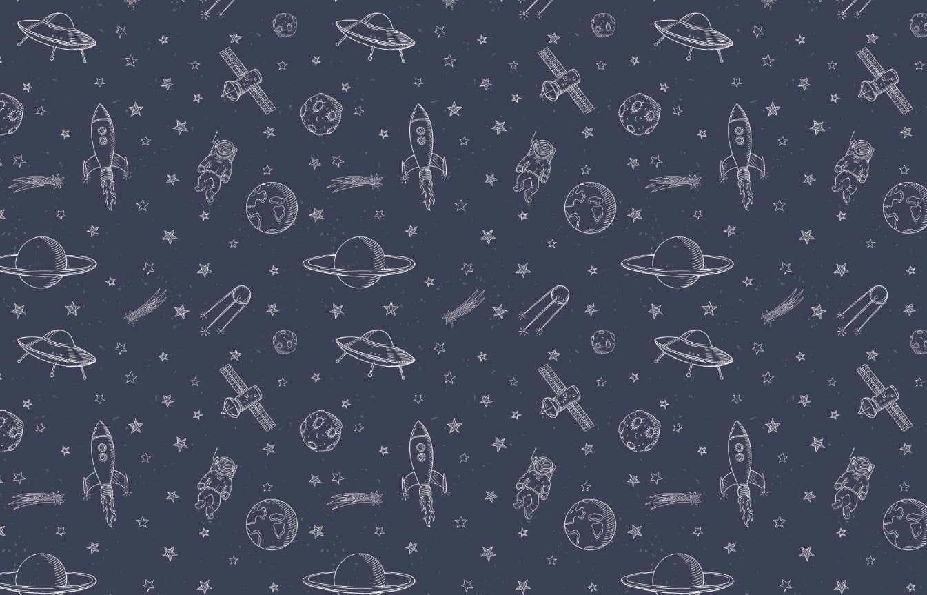 Papier Peint Espace <br/> Hello