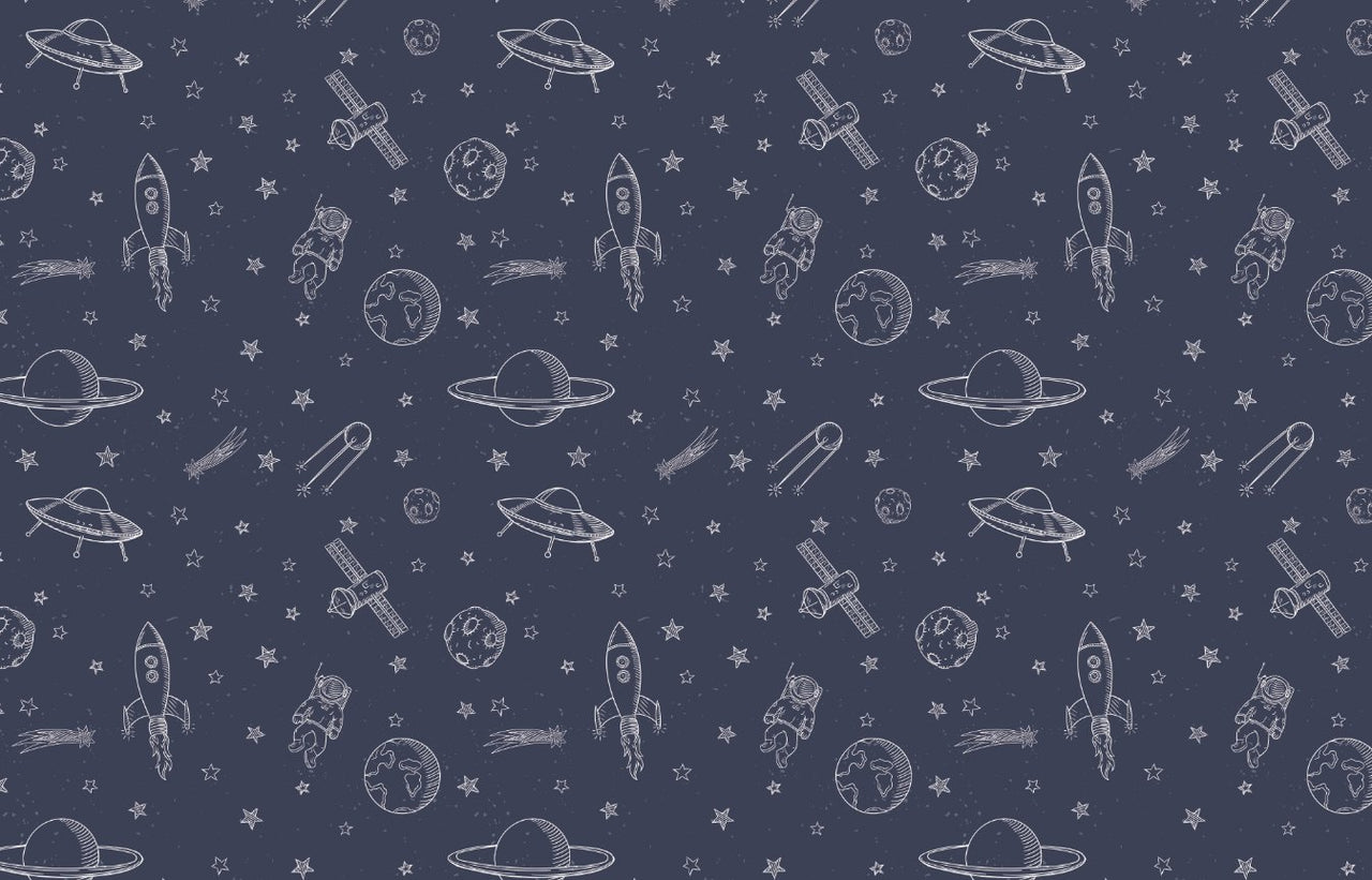 Papier Peint Espace <br/> Hello