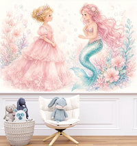 Thumbnail for Papier Peint Princesse <br/> Mermaid Conte de fée