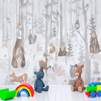Thumbnail for Papier Peint Animaux <br/> Forêt Fantastique