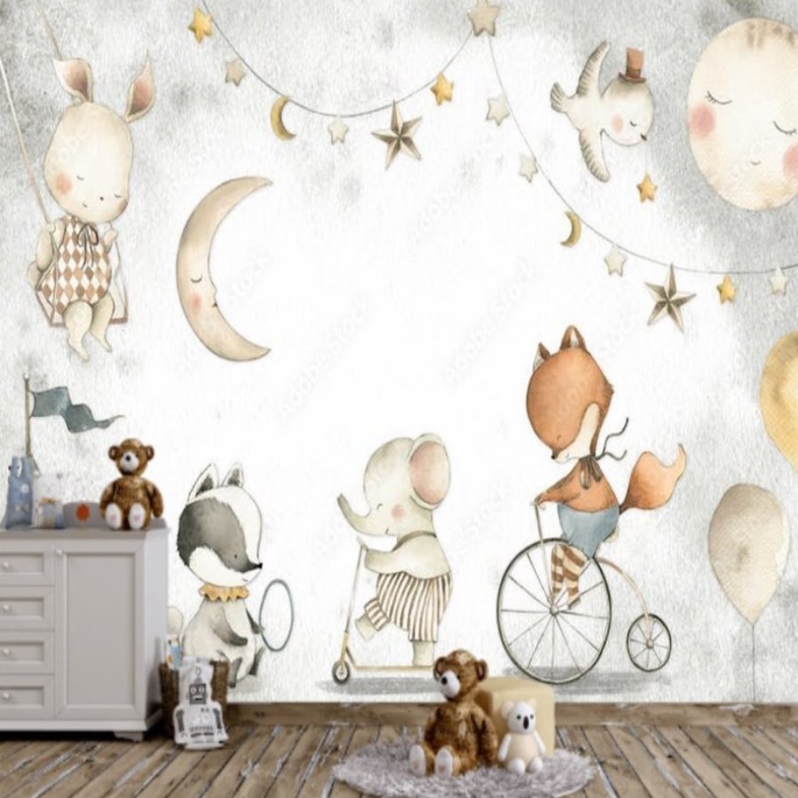 Papier Peint Animaux <br/> Renard et Copains