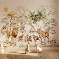 Thumbnail for Papier Peint Animaux Safari | Le Petit Intissé