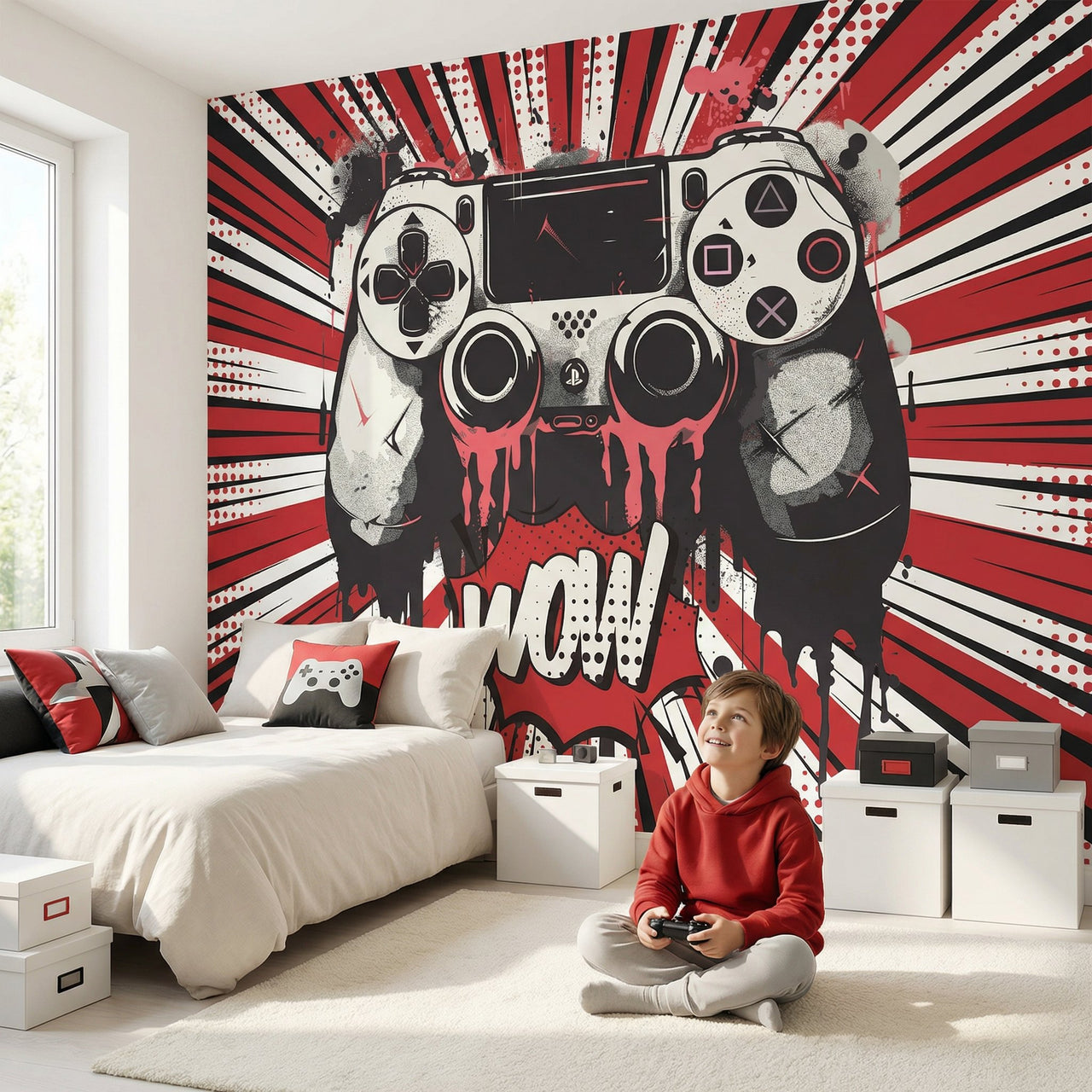Papier Peint Gamer <br/> Explosion Gaming WOW