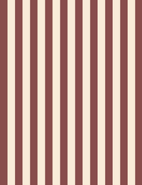 Thumbnail for Papier Peint Bébé Classique <br/> Rayure Terracota et Beige Chambre