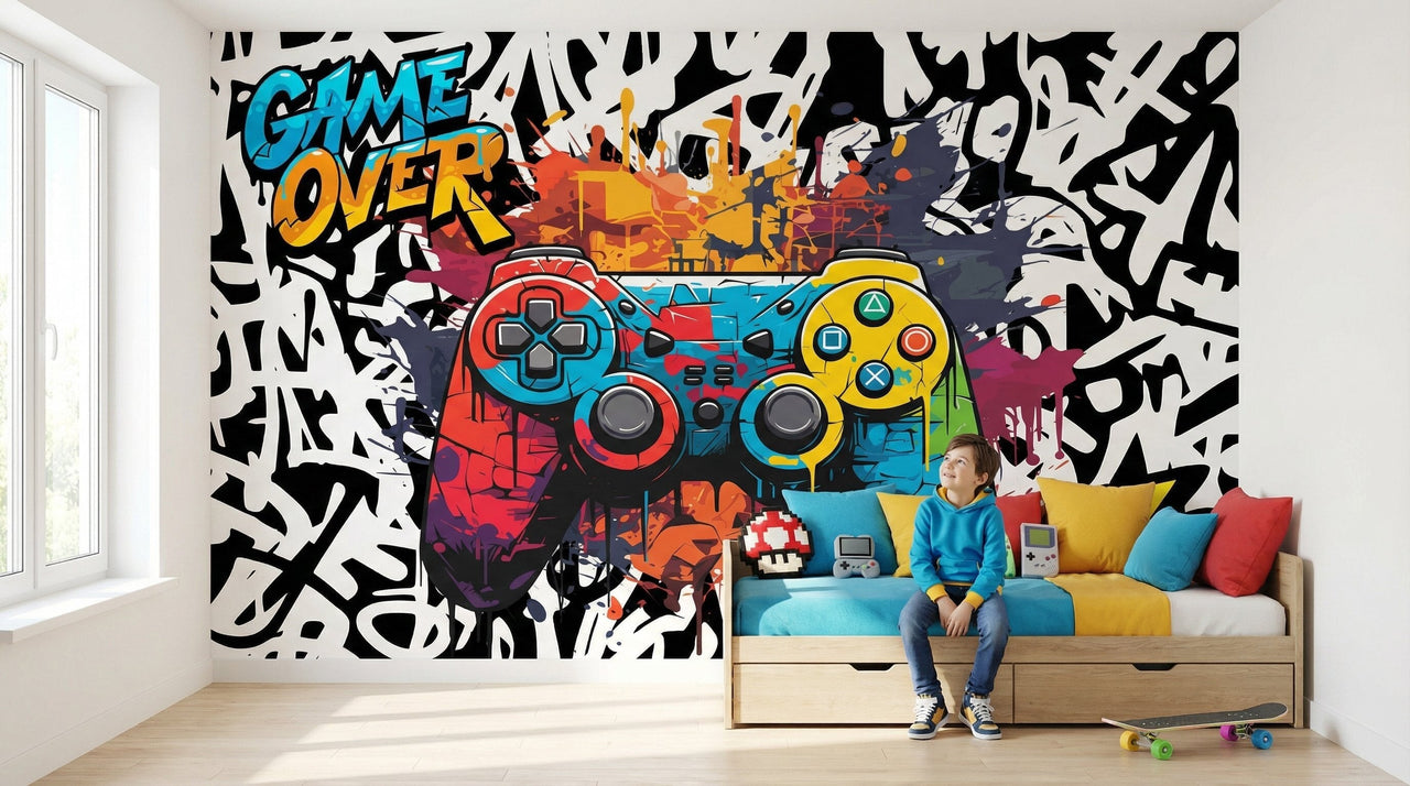 Papier Peint Gamer <br/> Game Over