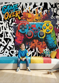 Thumbnail for Papier Peint Game Over | Le Petit Intissé