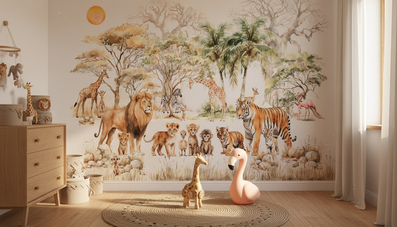 Papier Peint Animaux  <br/> Royal Safari