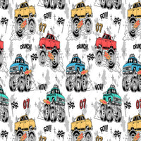 Thumbnail for Papier Peint Garçon Classique <br/> Voiture Grosses Roues