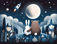 Thumbnail for Papier Peint Animaux <br/> Ciel Etoilé Panoramique