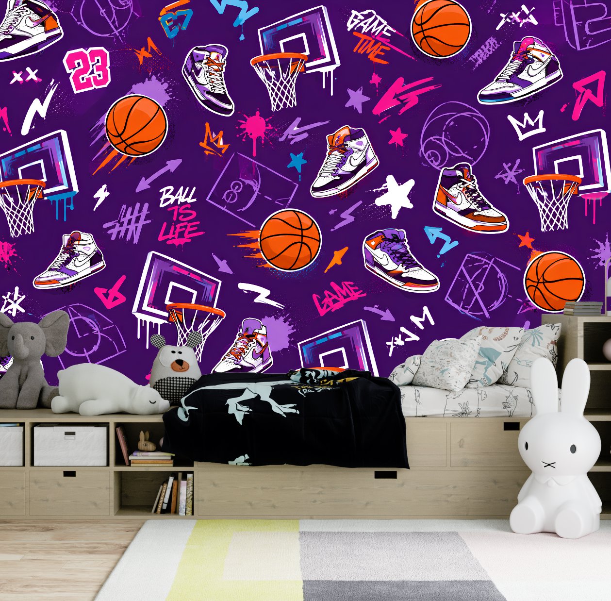 Déco Basket Chambre | Le Petit Intissé