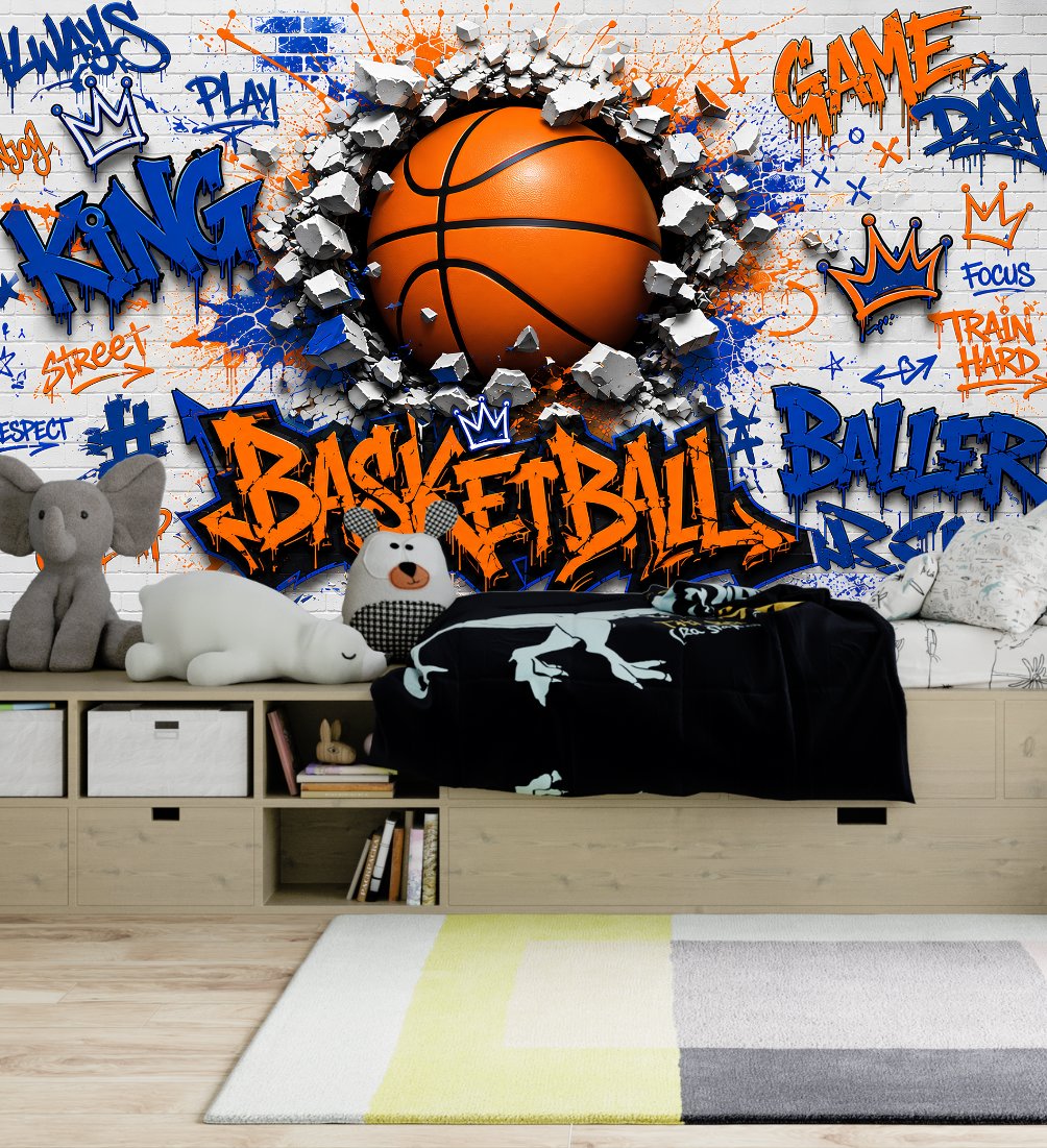 Déco Chambre Garçon Basket | Le Petit Intissé