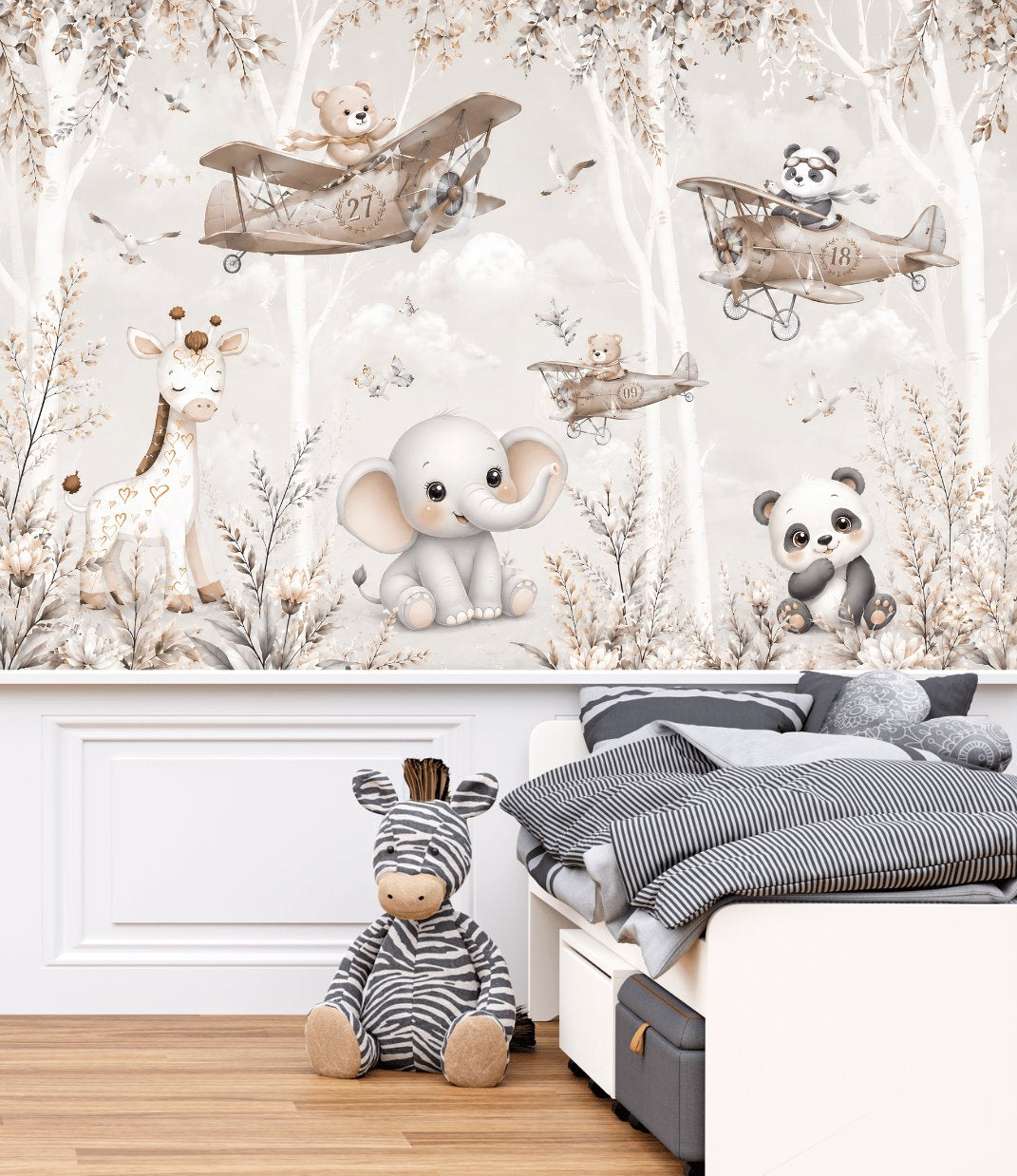 Décoration Animaux Bébé Girafe | Le Petit Intissé