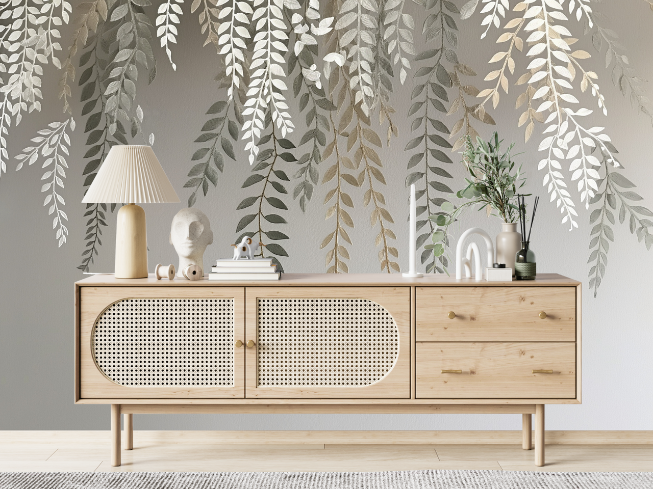 Papier Peint Floral Chambre Adulte | Le Petit Intissé