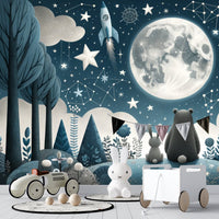 Thumbnail for Papier Peint Espace <br/> Constellation et Copains