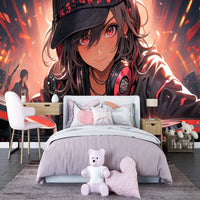 Thumbnail for Papier Peint Japonais Manga <br/> Rythme et Passion