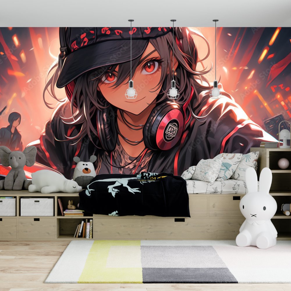 Papier Peint Japonais Manga <br/> Rythme et Passion