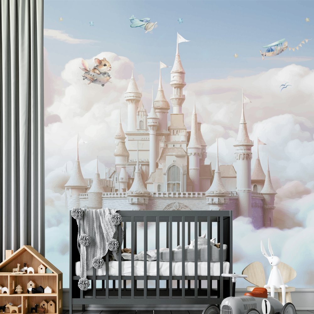 Papier Peint Classique Bébé <br/> Château Princier