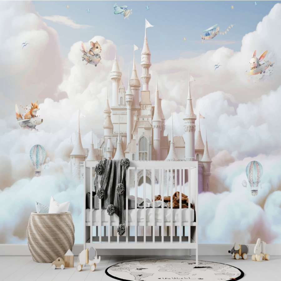 Papier Peint Classique Bébé <br/> Château Princier