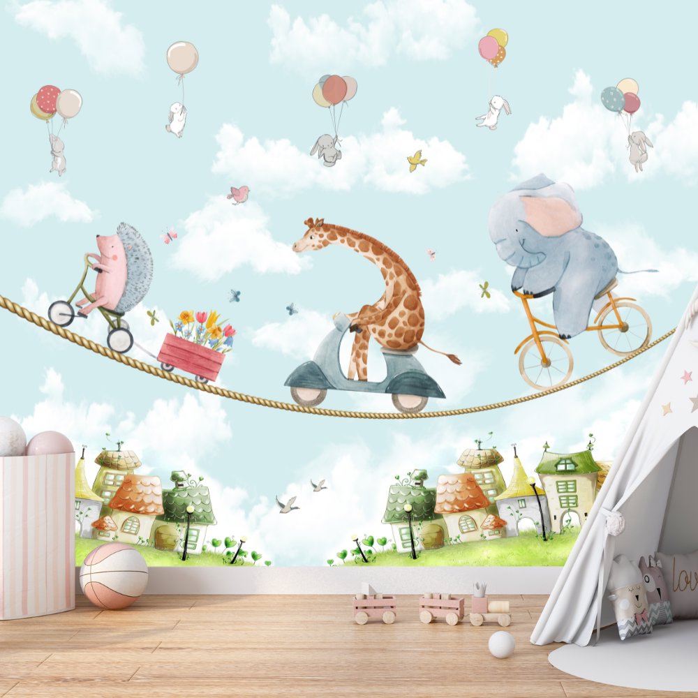 Papier Peint Animaux <br/> Acrobates Aériens