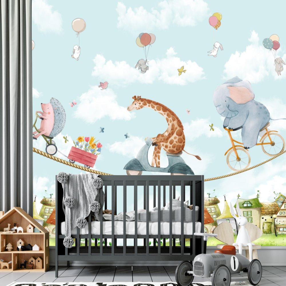 Papier Peint Animaux <br/> Acrobates Aériens