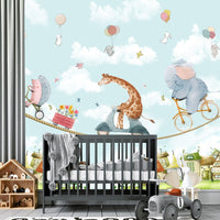 Thumbnail for Papier Peint Animaux <br/> Acrobates Aériens
