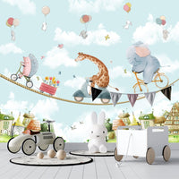 Thumbnail for Papier Peint Animaux <br/> Acrobates Aériens