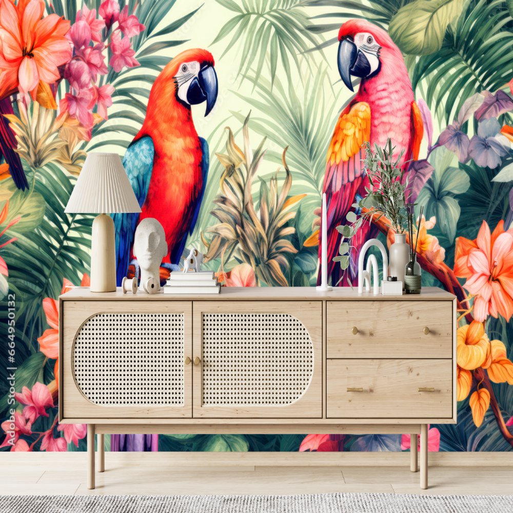 Papier Peint pour Tête de Lit Chambre Adulte